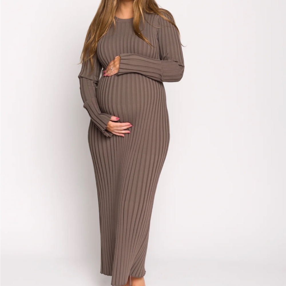 Corded Brown Worth Collective Dress
